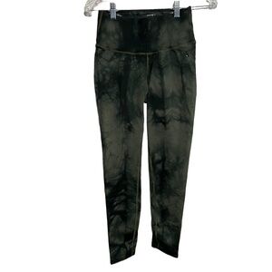 Good American High waist tie dye compression leggings
